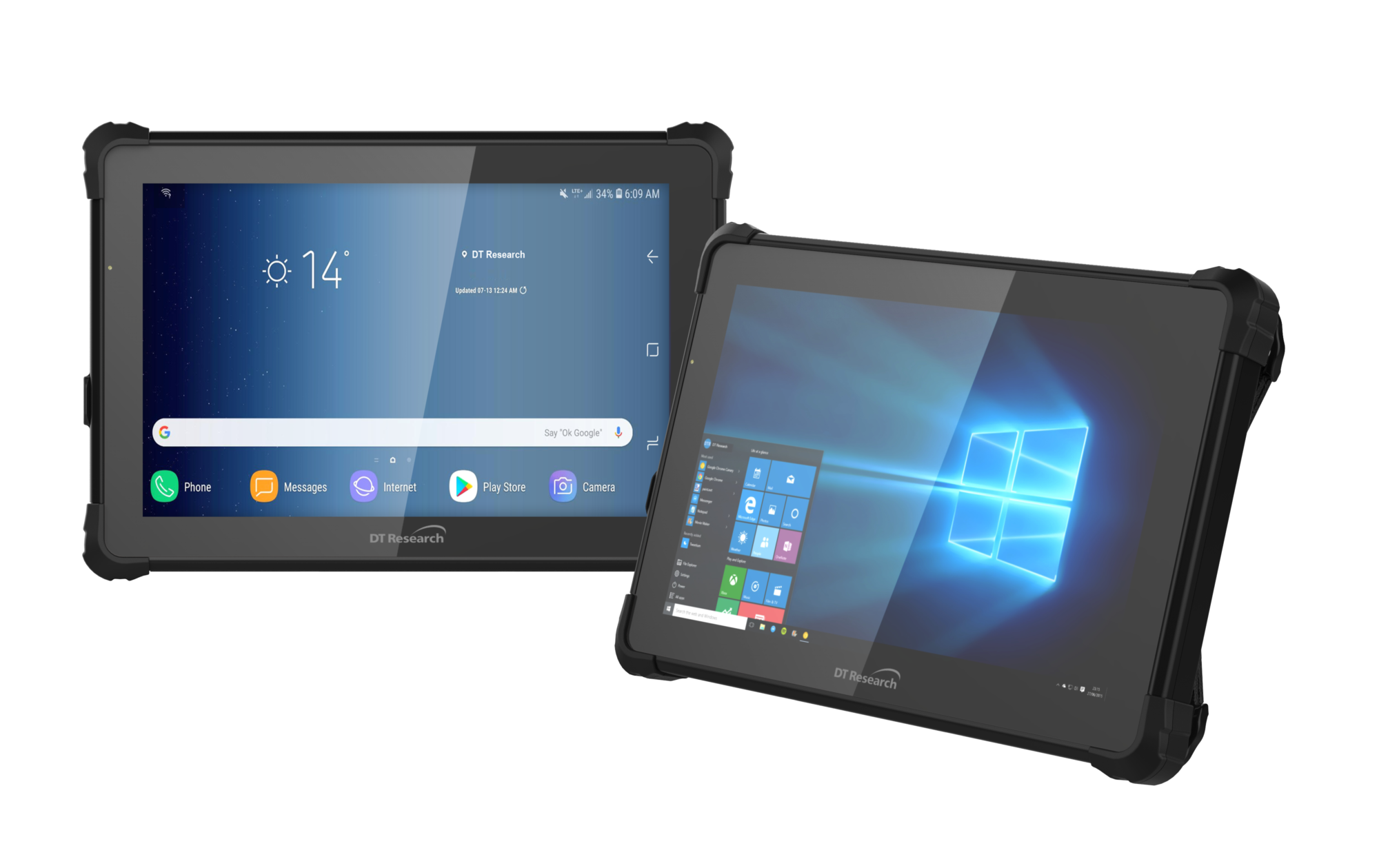 DT Research 8-Inch Rugged Tablets Ideally Suited for Construction ...