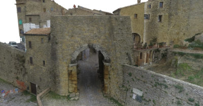 2016 Oct   Etruscan Arch In Volterra 3D Mesh 400x210