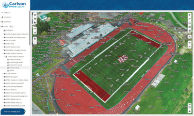 USE1 Photo Capture Screenshot   Survey Canvas   Cameron Stadium With Points 400x239