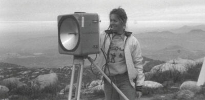 1980s Barbara Running Electrotape In Mapping San Diego County USE