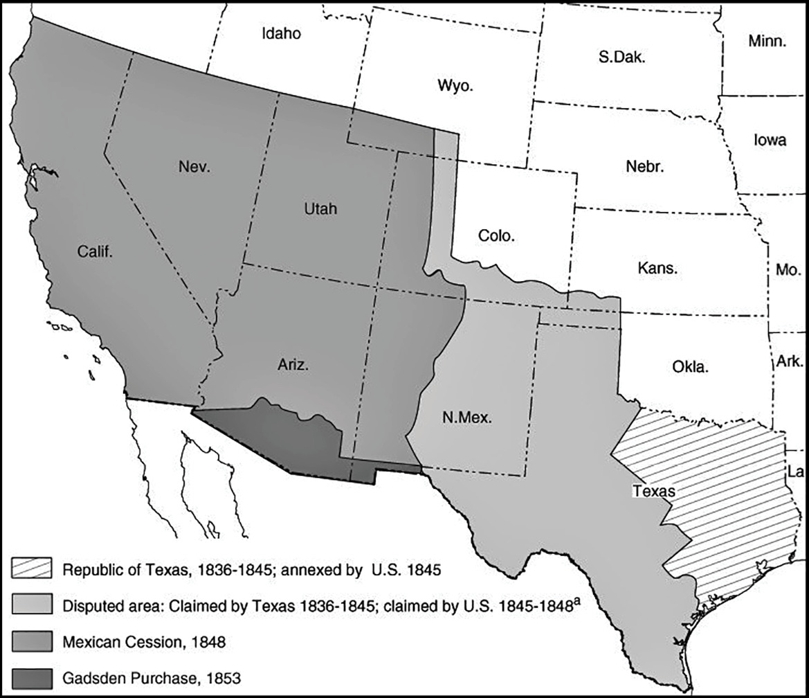 Treaty Guadalupe Hidalgo Map Attribution