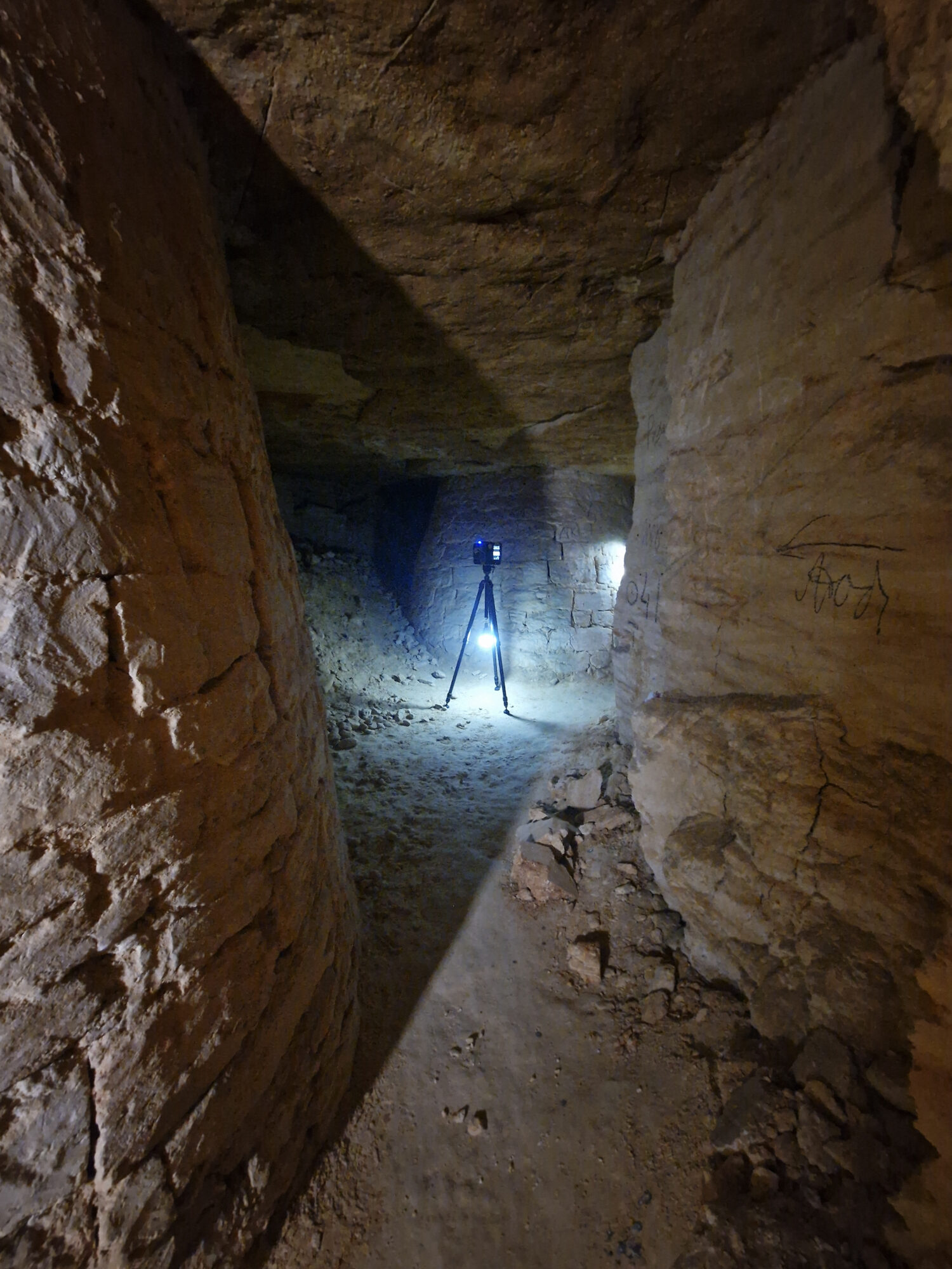 Laser Scanning Catacombs Of Odesa