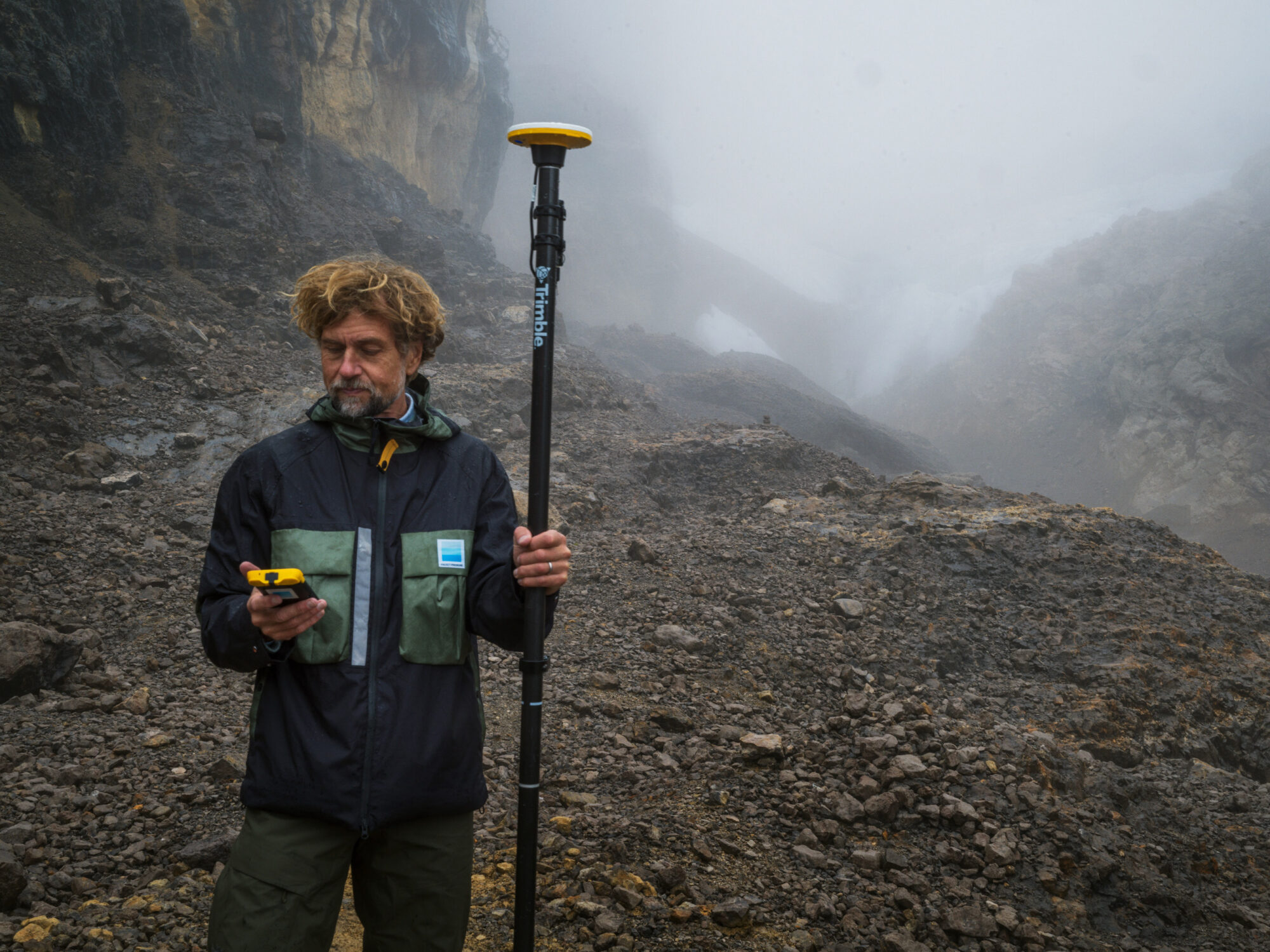 Klaus Thymann Uses The Trimble Catalyst DA2 GNSS System