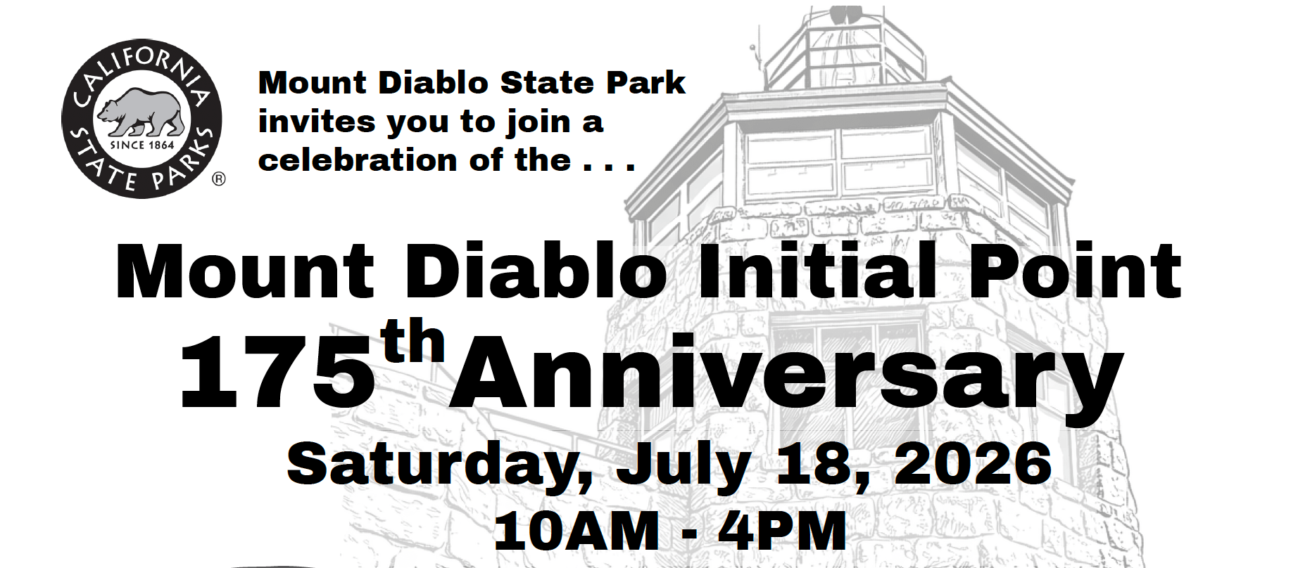 Flyer Mt Diablo Surveyors Historical Society